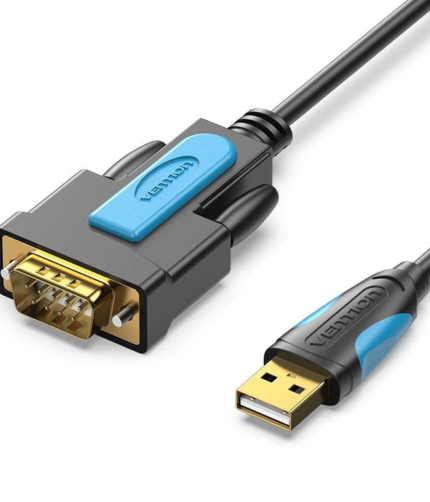 Vention USB to RS232 Serial Adapter Black 1M