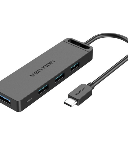 Vention 4 Ports USB3.0 HUB 0.15M Black