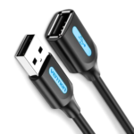 Vention USB 2.0 A Male to A Female Extension Cable 3M black PVC Type