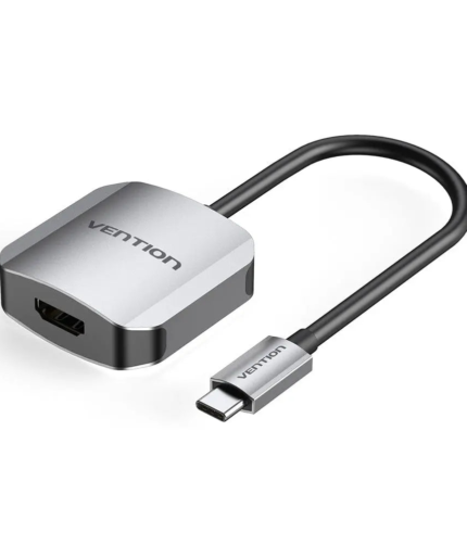 Vention USB-C to HDMI Converter 0.15M Gray Aluminum Alloy Type