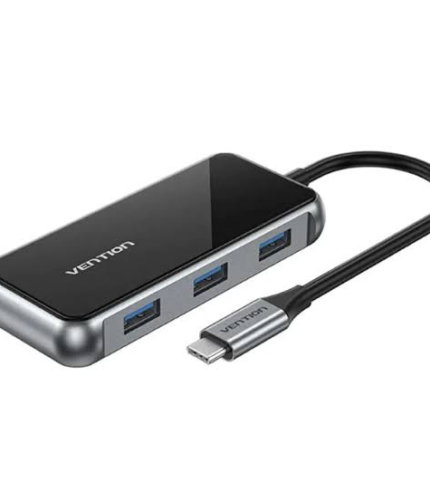 Vention USB C Multi-function 10 in 1 Docking Station USB-C to HDMI/ VGA/USB3.0*2/USB2.0*2/RJ45/TF/SD/PD Docking Station 0.15M Gray Mirrored Surface Type