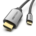 Vention Type-C to HDMI Cable 2M Black Metal Type