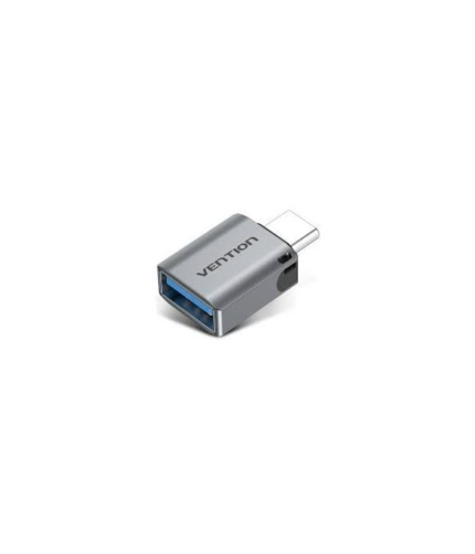 Vention USB-C Male to USB 3.0 Female OTG Adapter Gray Aluminum Alloy Type