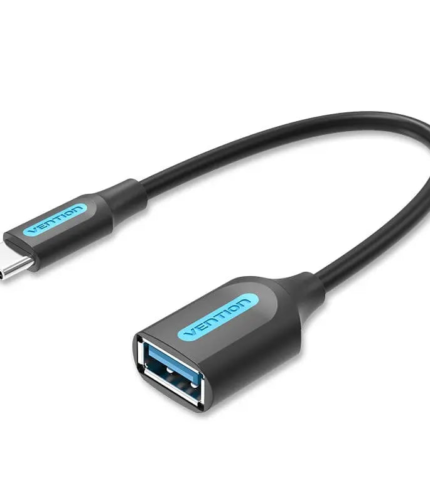 Vention USB 3.1(Gen 1) C Male to A Female OTG Cable 0.15M Black PVC Type