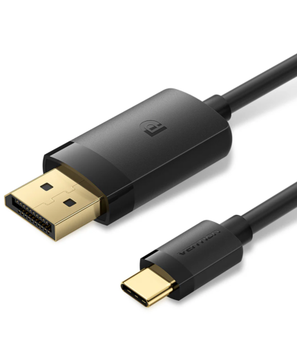 Vention USB-C to DP 8K HD Cable 1.5M Black