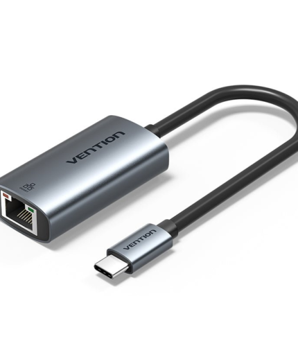 Vention USB-C to Gigabit Ethernet Adapter 0.15M Gray Aluminum Alloy Type