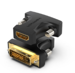 Vention DVI(24+1) Male to HDMI Female Adapter Black
