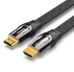 Vention Nylon Braided HDMI Cable 5M Black Metal Type
