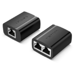 Vention RJ45 Splitter Adapter Black PVC Type