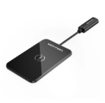 Vention Wireless Charger 15W Ultra-thin Mirrored Surface Type 0.05M Black