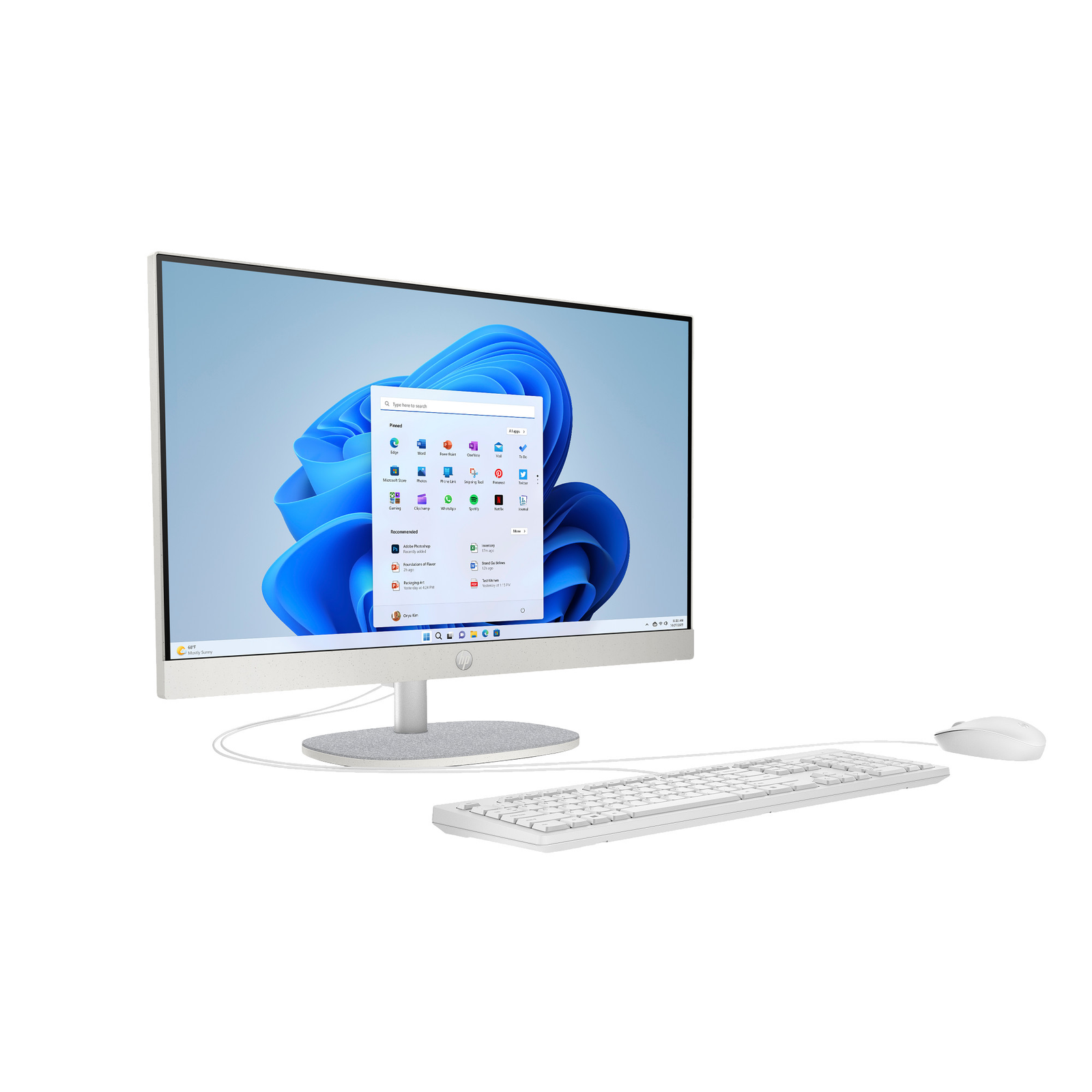 HP AIO 24 13th Gen Core Ultra 7, 16GB Ram, 512GB SSD, 23.8-inch Touch (AV8K9PA#UUF) - Image 2