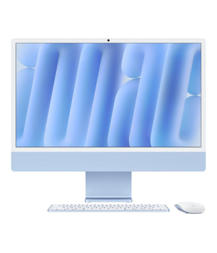 Apple iMac 24-inch M4, 16GB Ram, 512GB SSD, Blue (MWV33B/A)